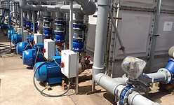 GalxC Cooling glycol installation tank and pumps 
